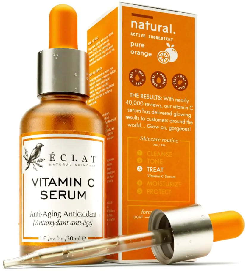 Vitamin C Face Serum – Dark Spot Remover & Anti-Aging with Hyaluronic Acid 30ml