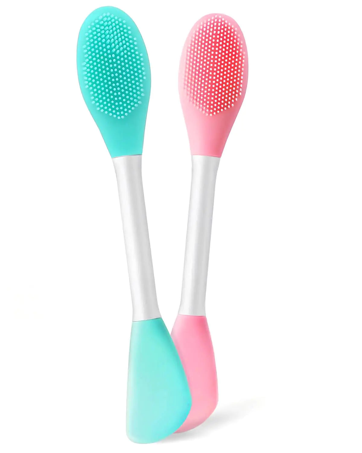 2-in-1 Silicone Facial Cleansing Brush – Exfoliating Tool