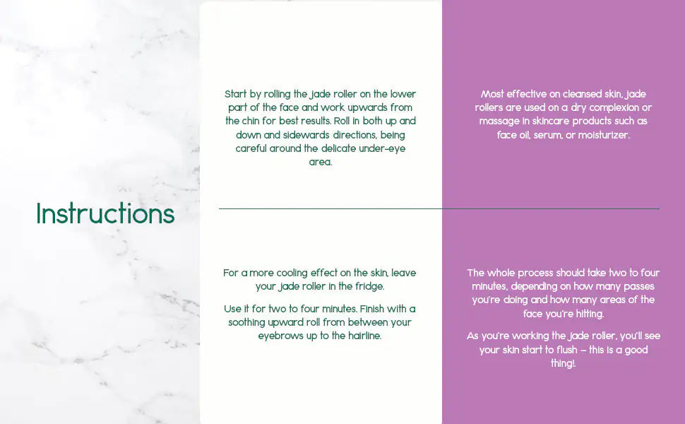 Jade Facial Roller | Face Massage Roller | Alvero