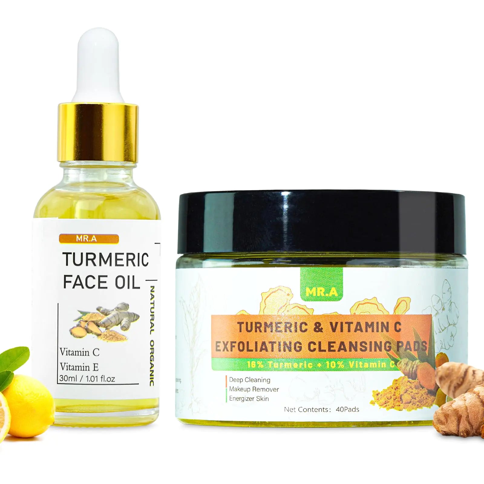 Turmeric Cleansing Pads | Turmeric Face Pads | Alvero